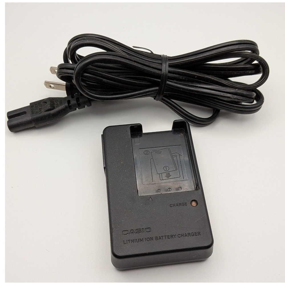 Casio BC-11L Battery Charger Unisex OS Black Good Lithium Ion NP-20 Untested